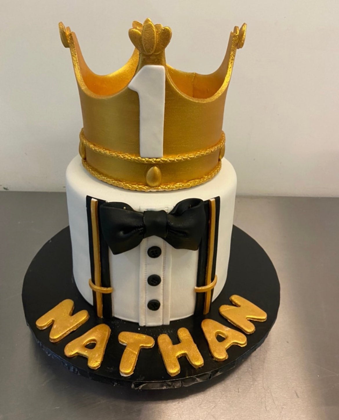 First birthday prince crown deals